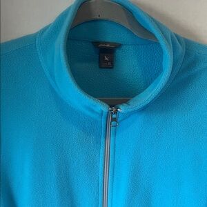 Eddie Bauer Turquoise Fleece Jacket